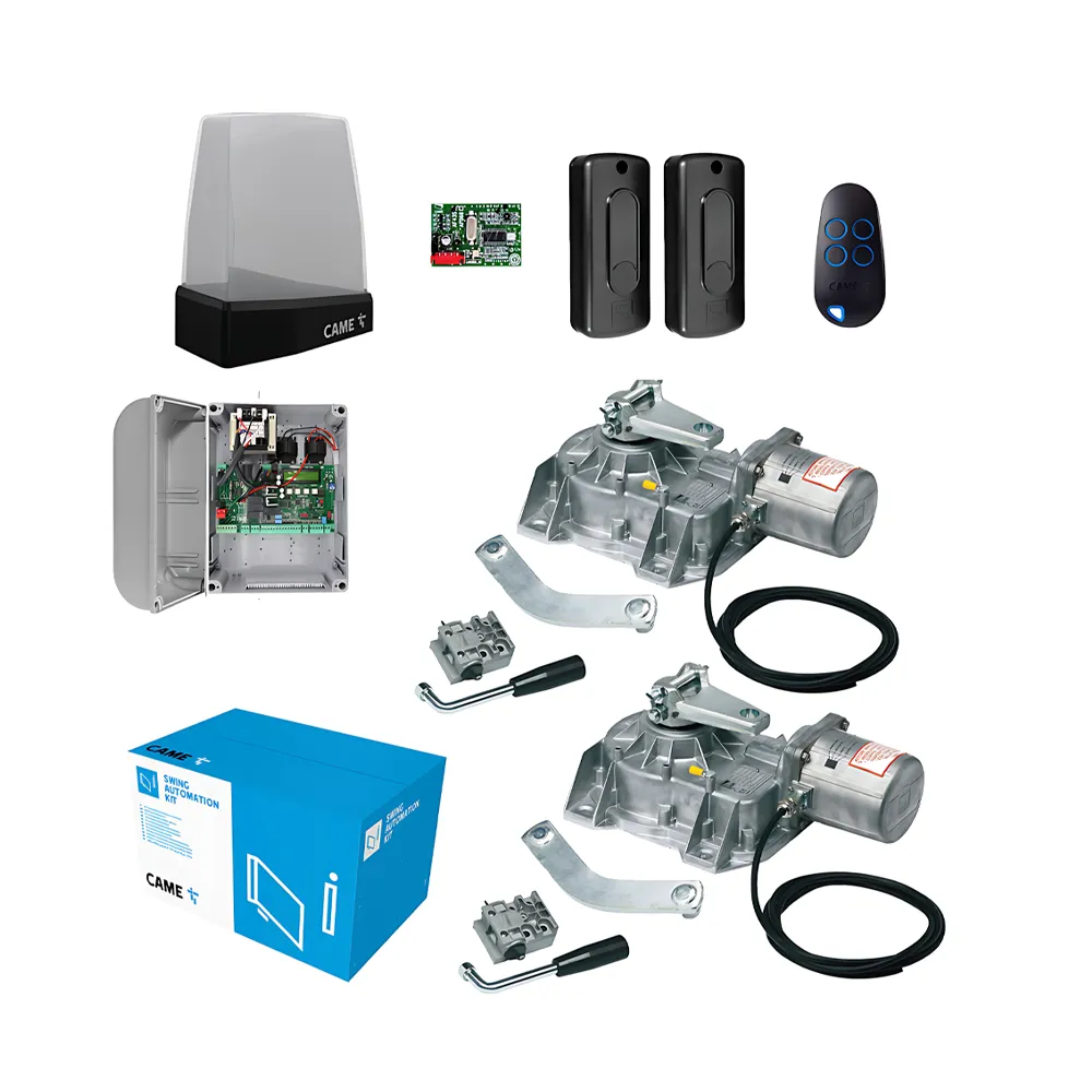 Kit Automazione Cancello Battente CAME FROG-AE Interrato 230V con Encoder per 2 Ante fino a 3,5 m – 001U1924