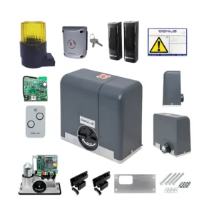 Kit Automazione Cancello Scorrevole GENIUS BLIZZARD 900kg 230V 868 MHz – 104002