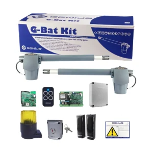Kit Automazione Cancello Battente GENIUS G-BAT 300 868 MHz 230V 2 Ante fino a 3 m – 51701281