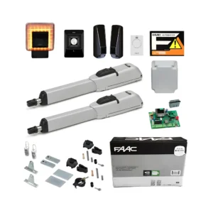 Kit FAAC MASTER 230V 104415445 Automazione Cancello Battente fino a 3 m per Anta
