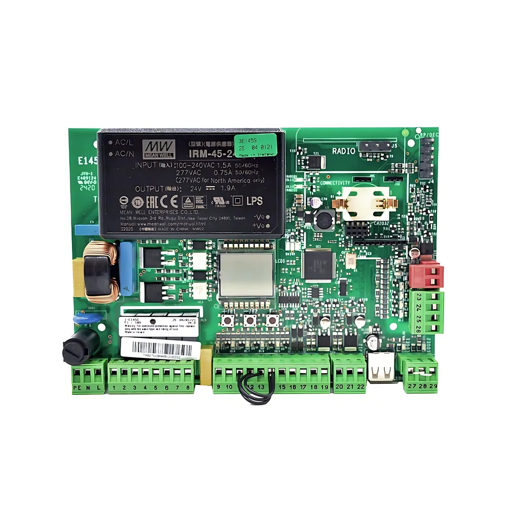 Scheda Centrale FAAC E145S 790076 per Motori Cancello 230V Battente e Scorrevole