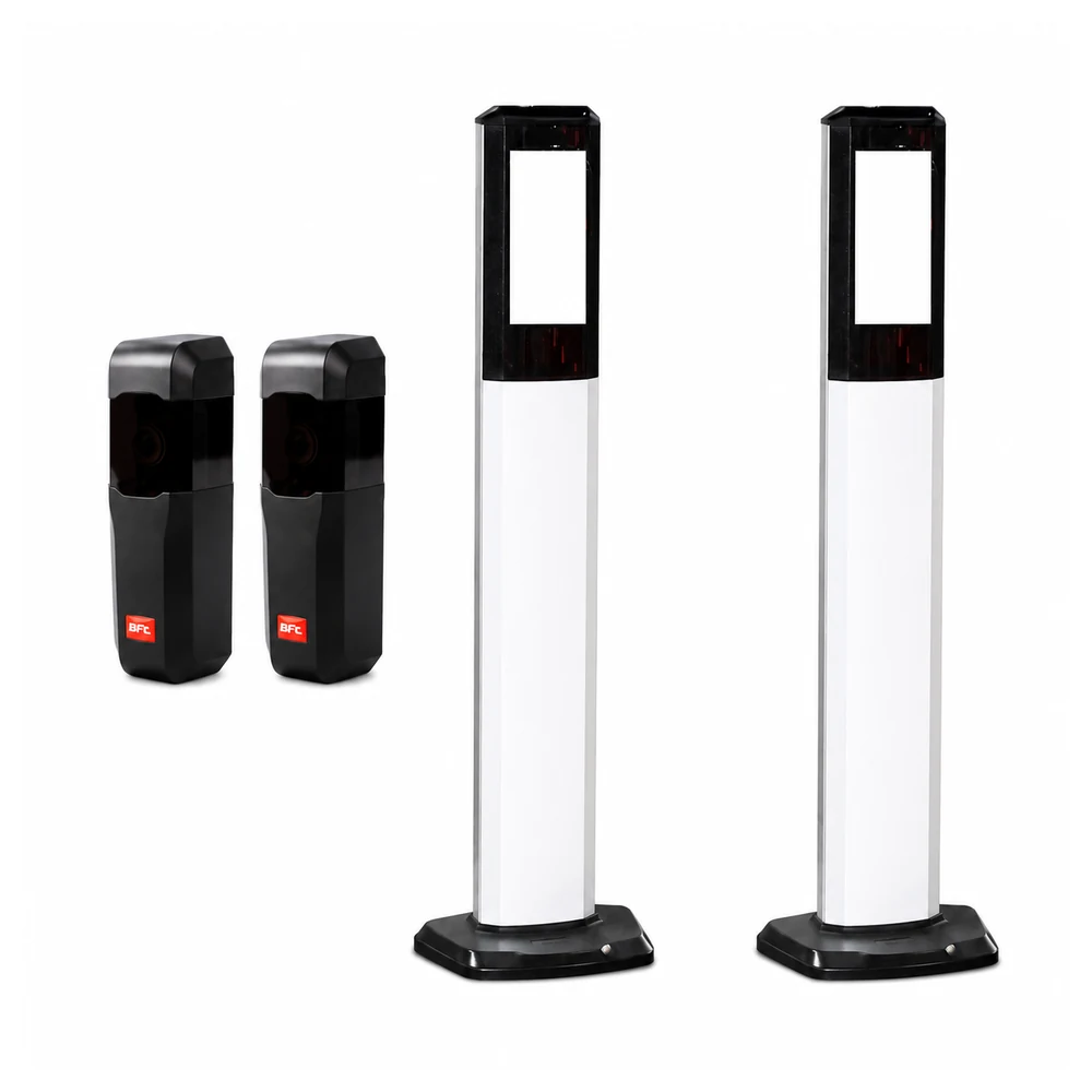 Kit BFT COMPACTA-PHP Coppia Fotocellule Orientabili con Colonnine in Alluminio 522mm – 2611783