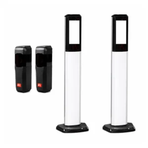 Kit BFT COMPACTA-PHP Coppia Fotocellule Orientabili con Colonnine in Alluminio 522mm – 2611783