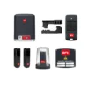 Kit BFT DEIMOS ULTRA BT 24V con operatore, centrale MERAK, telecomando, fotocellule e lampeggiante