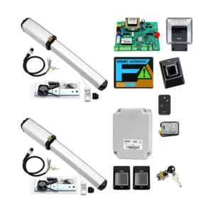 Kit FAAC LEADER 105633445 per cancello battente idraulico 2 ante
