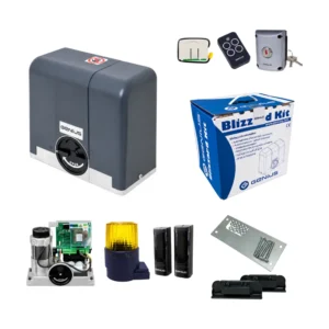 GENIUS BLIZZARD 900 C ENC Kit + Cremagliera – Motore Cancello Scorrevole 900 kg 230V 433 MHz